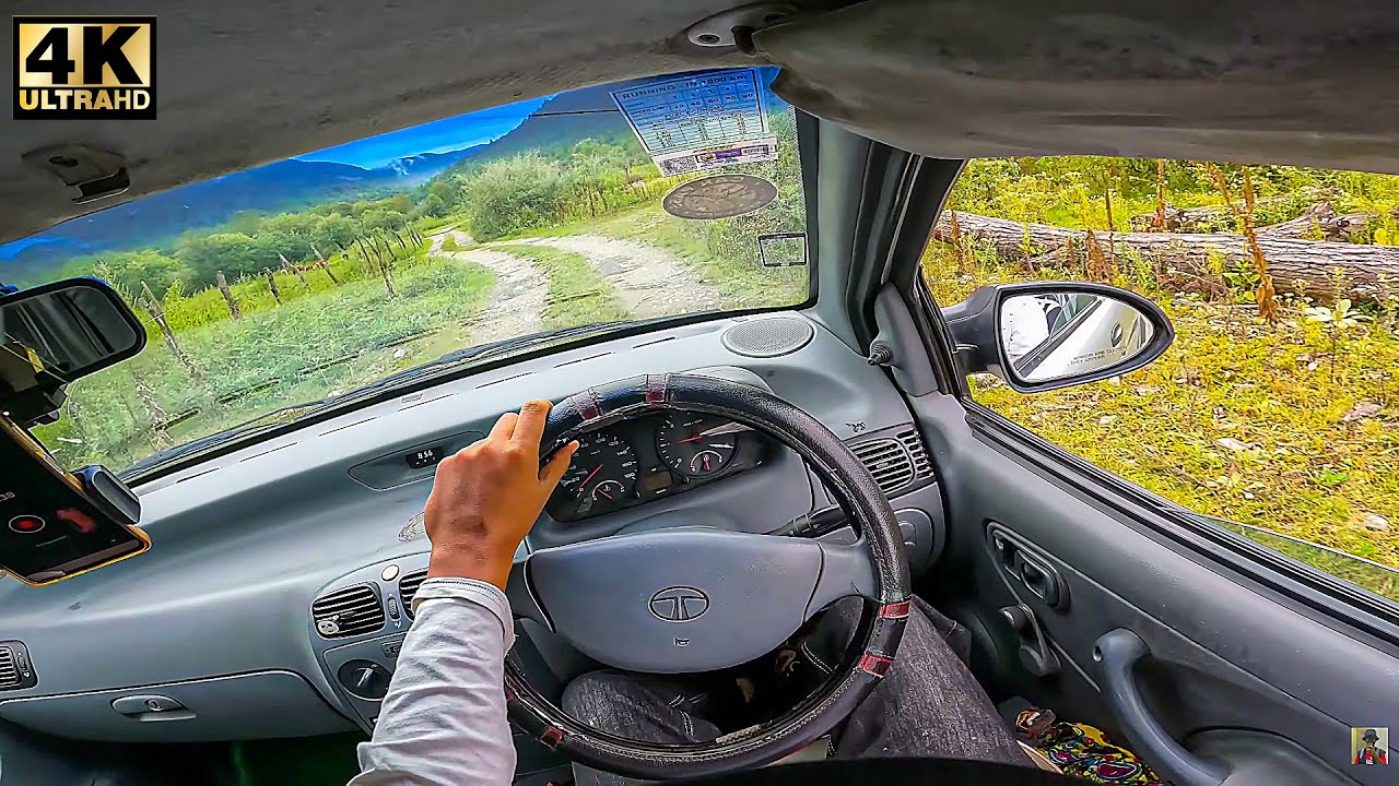 DRIVING INDICA TO CLEANEST VILLAGE OF ARUNACHAL  | POV DRIVE ASMR