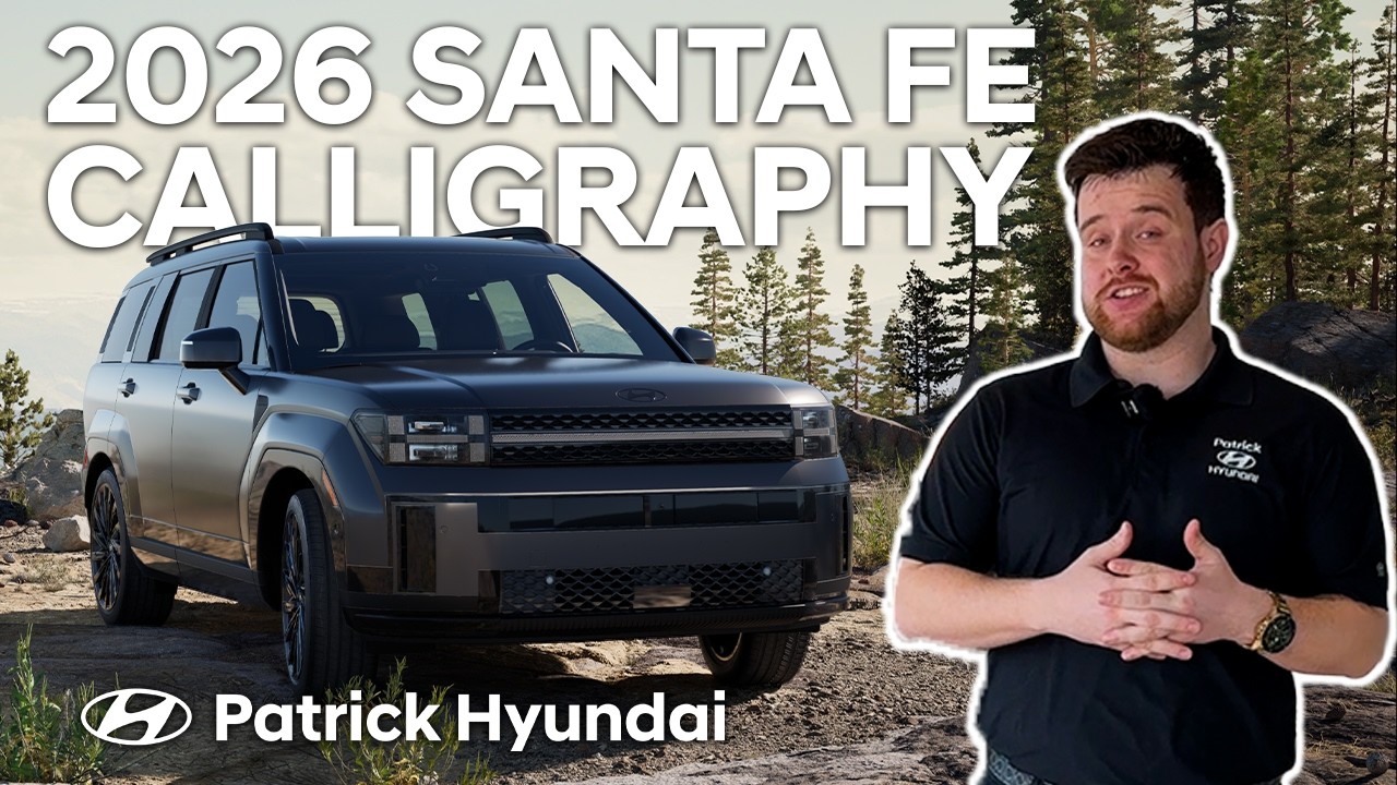 2026 SANTA FE Calligraphy Spec Review | Patrick Hyundai | Schaumburg, IL