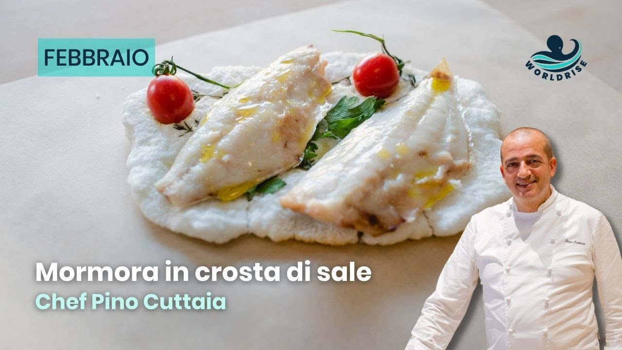2. SEAstainable SEAfood Guide: Febbraio - Mormora in crosta di sale - Chef Pino Cuttaia