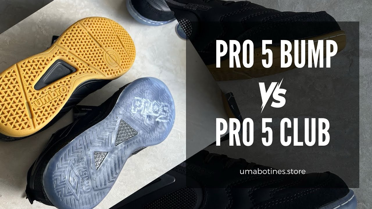 COMPARATIVA UMBRO PRO 5 BUMP VS UMBRO PRO 5 CLUB TORNSOLADO