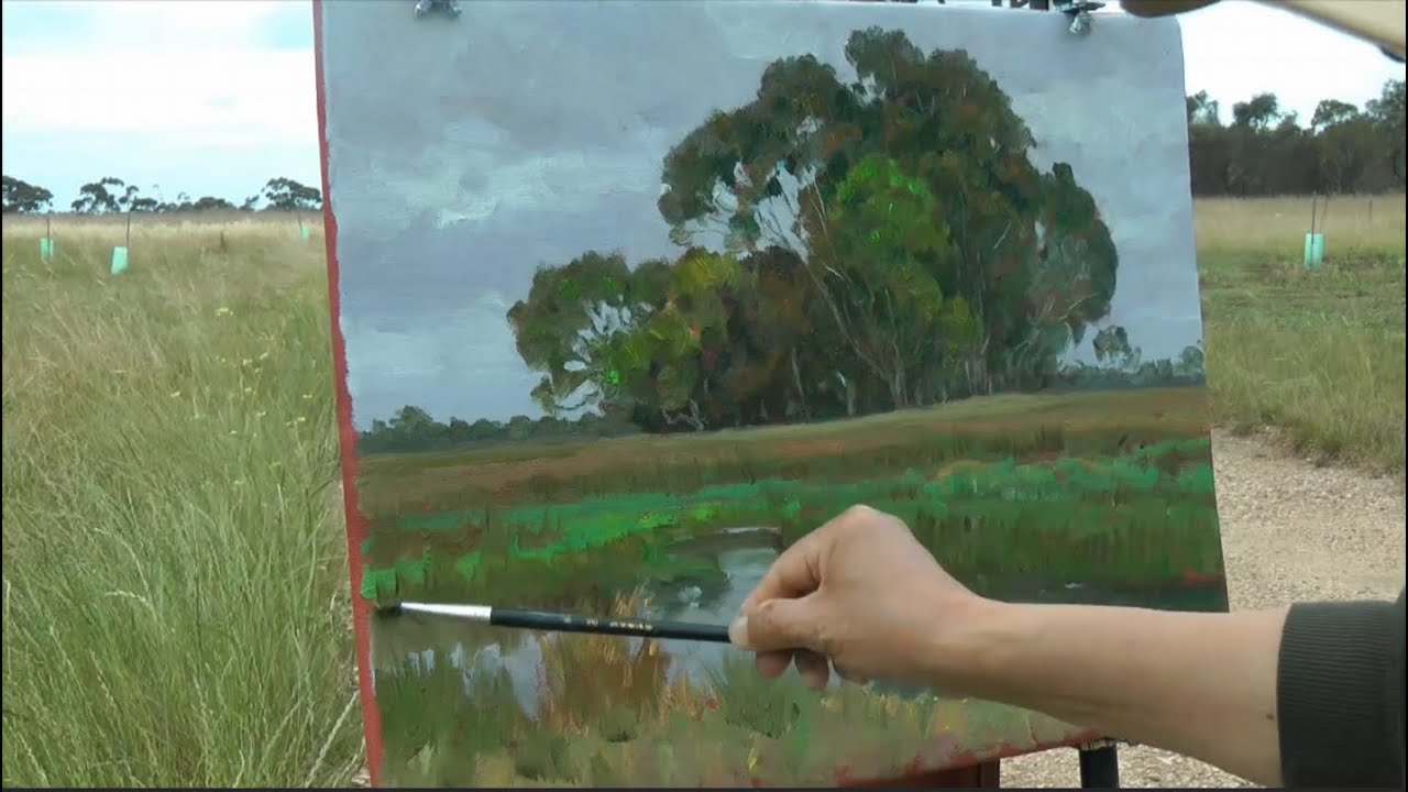 Plein air painting ✨Chinese artists Fu Dali