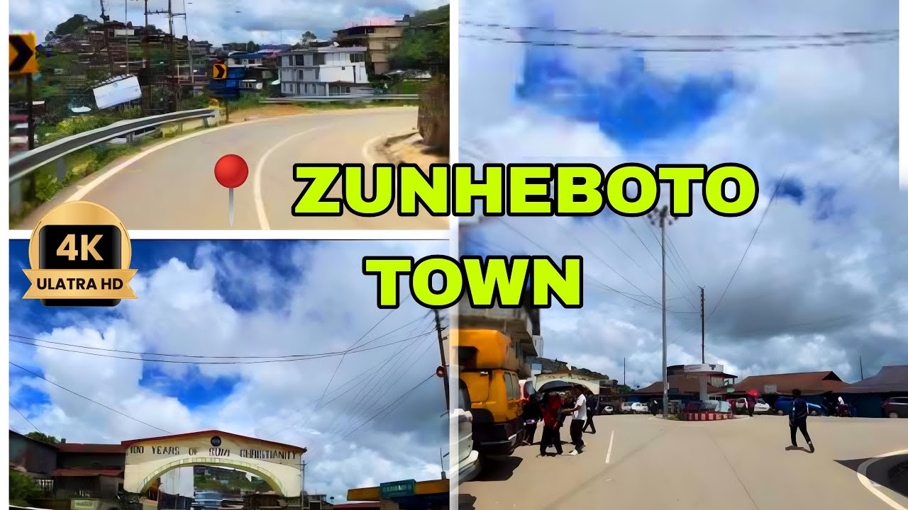 Zunheboto town 🥰Nagaland ||4k videovlog|| #nagaland #zunheboto