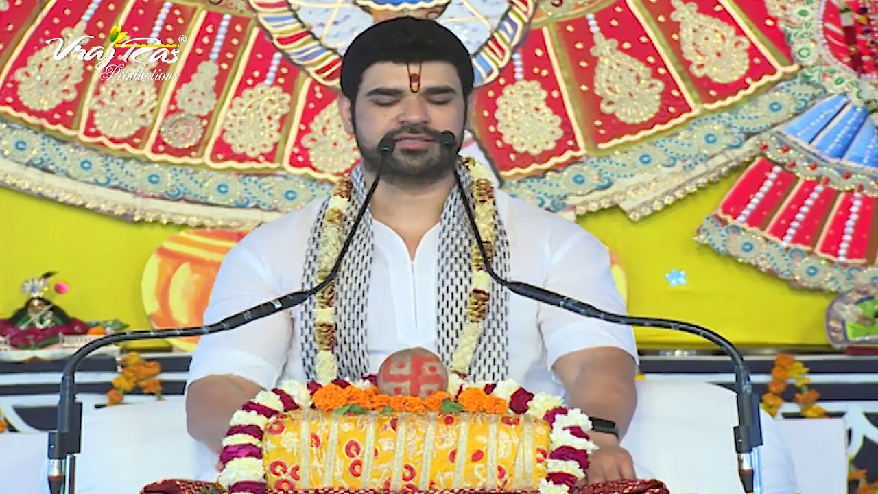 पूज्य आचार्य श्री गौरव कृष्ण गोस्वामी जी के श्रीमुख से श्रीमद्भागवत कथा 2018, दिलशाद गार्डन, DAY 2
