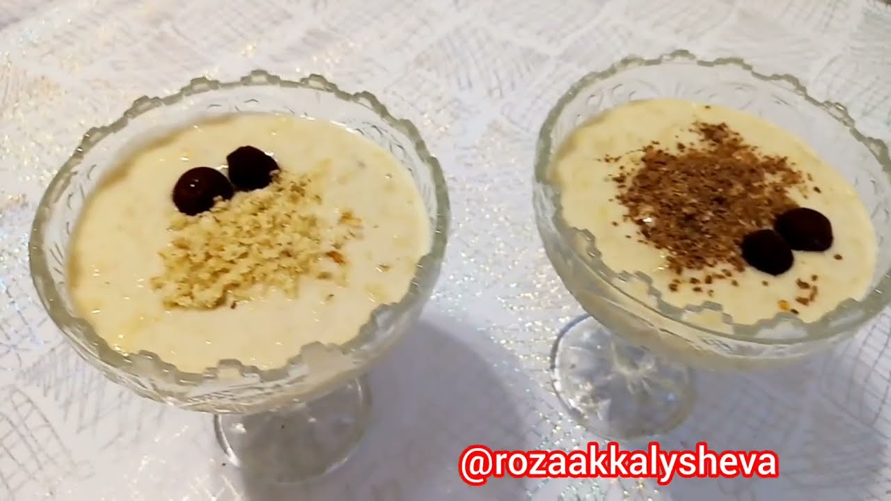 ДЕСЕРТ СМЕТАННЫЙ С БАНАНОМ И СГУЩЕНКОЙ