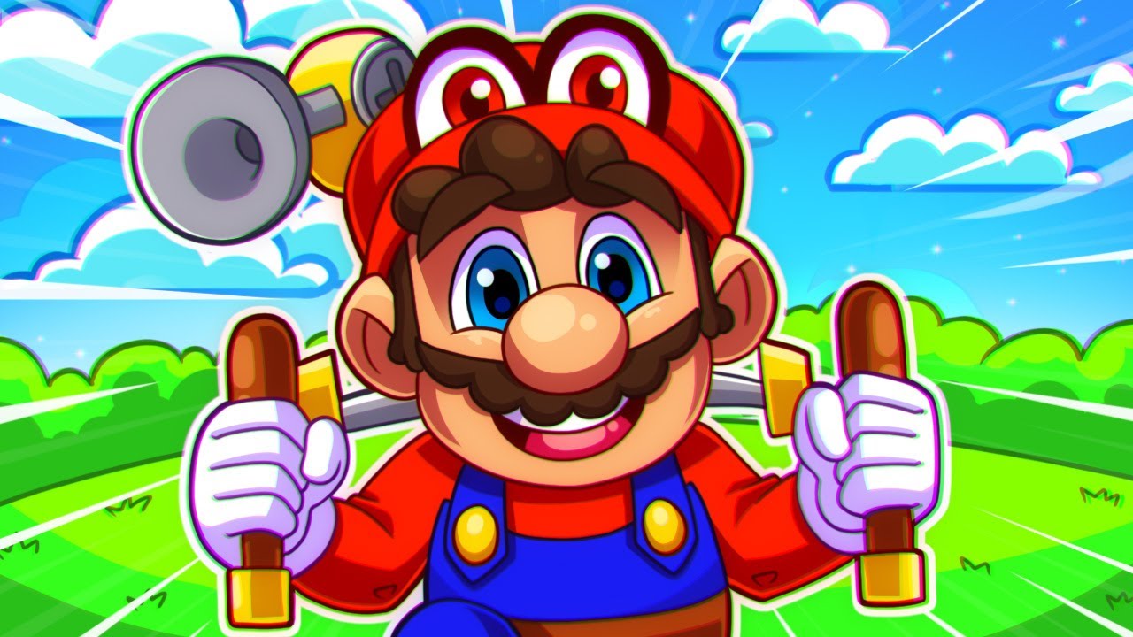 Super Mario Odyssey, но у меня FLUDD (синдром дефицита внимания и гиперактивности).