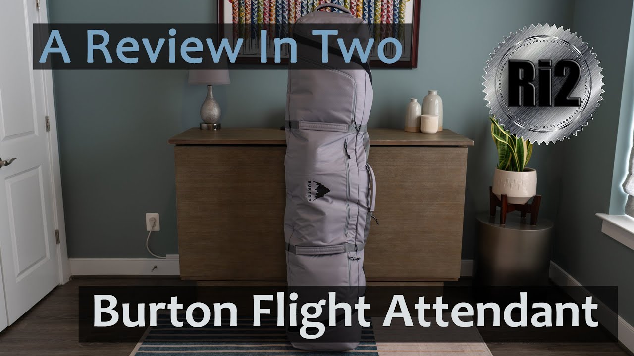 Two-minute Review of the Burton Wheelie Flight Attendant Snowboard Bag