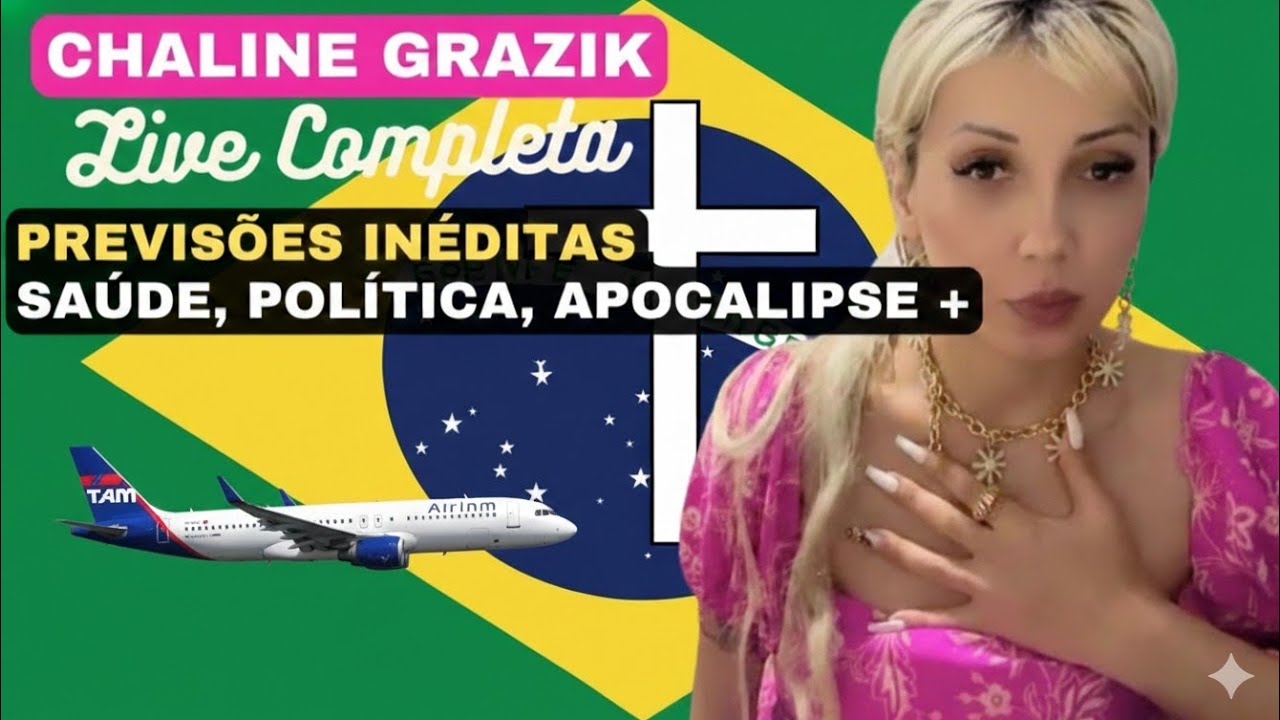 MISERICÓRDIA! 😱 VAI SER T3RRIVEL 😭 PREVISÃO #CHALINEGRAZIK CHOCA O BRASIL! 