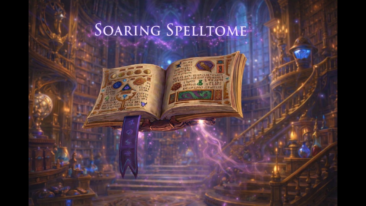 Soaring Spelltome Flying Mount | A Tour of Towers Achievement | Mount Guide