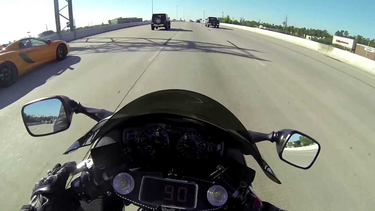 Mclaren MP4-12C spider vs Hayabusa