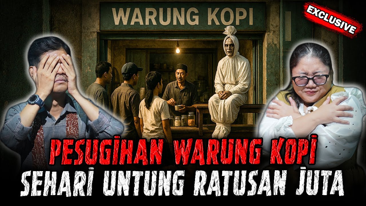 PESUGIHAN WARUNG KOPI DI JAWA TIMUR, SAMPAI DIBAYAR PAKAI DAUN !!