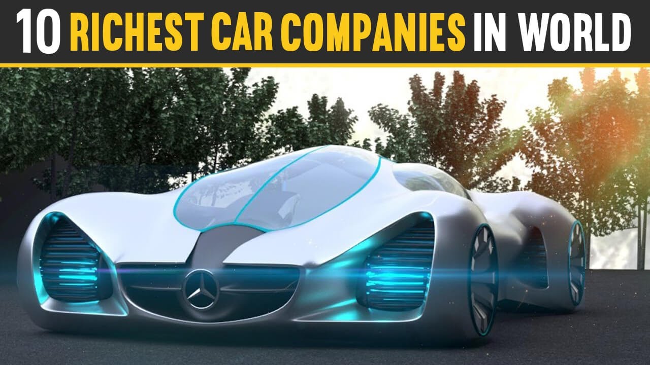 Top 10 Richest Car Companies in the World 2024