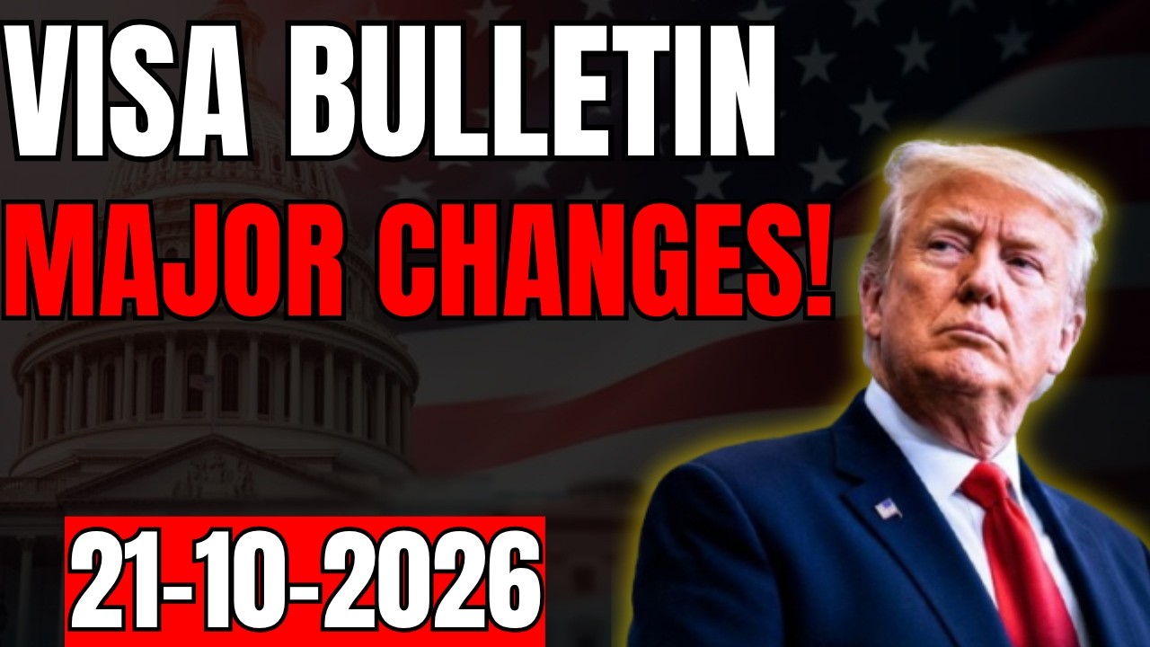 BREAKING  November 2026 Green Card Update &mdash; Major Visa Bulletin Changes Ahead! 1080p