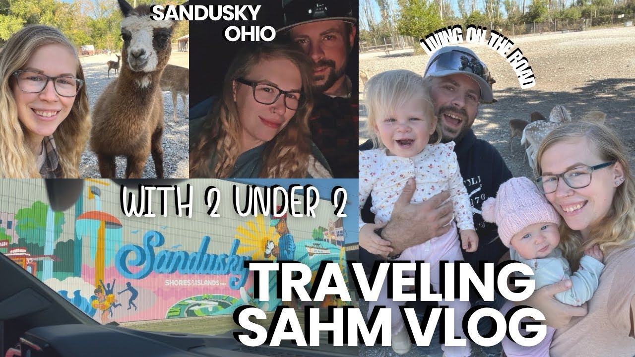 LIVING ON THE ROAD WITH 2 UNDER 2 AS A SAHM / VLOG / TRAVEL WITH ME