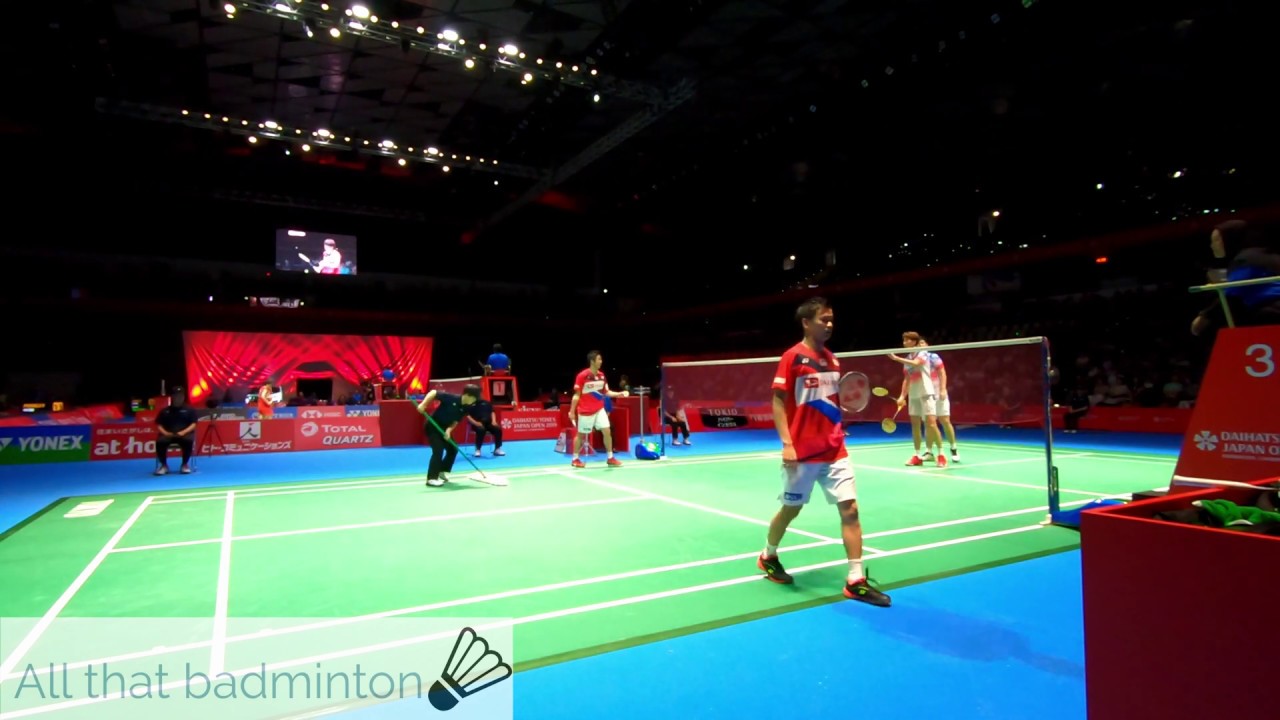 2019 DAIHATSU YONEX Japan Open MD Liu Yu Chen/Li Jun Hui vs Hiroyuki Endo/Yuta Watanabe final set1/2