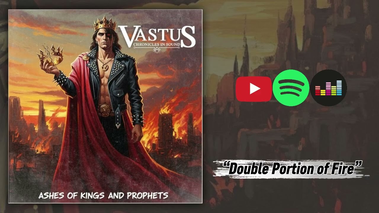 VASTUS - “Double Portion of Fire” (80's Glam Metal)