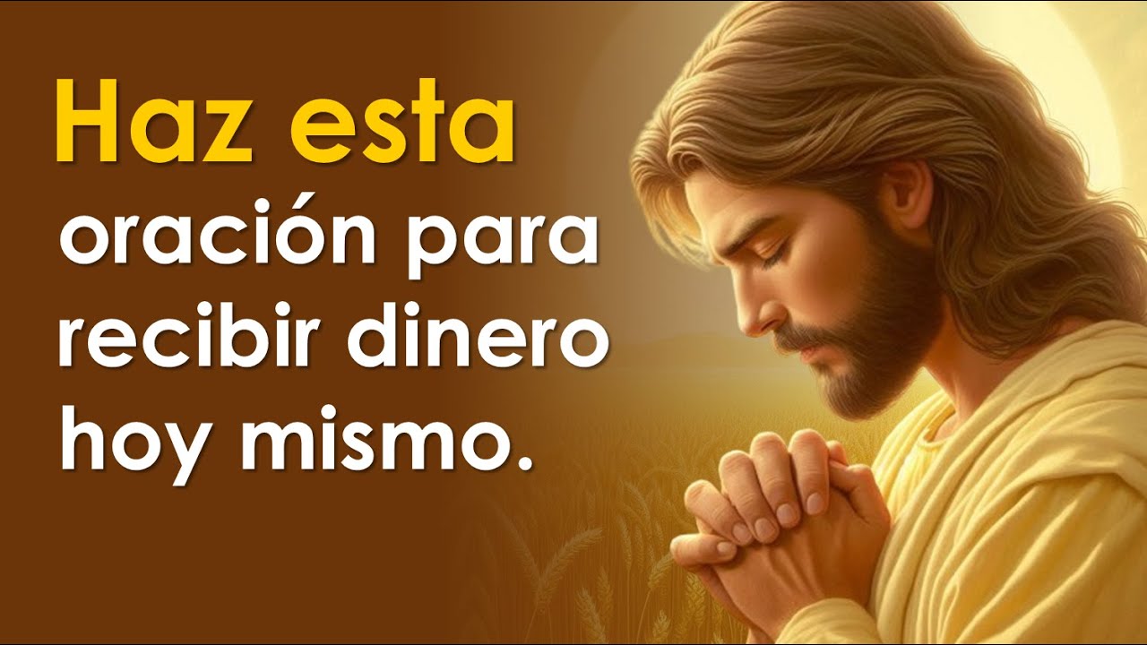 Haz esta oración para recibir dinero hoy mismo | TE SORPRENDERÁS 🙏