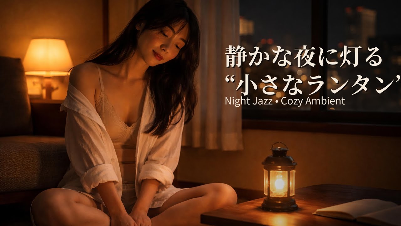 重低音 Lo-Fi R&B×JAZZ｜静かな夜に灯る“小さなランタン”｜呼吸を整えるスローヒーリング｜作業用・勉強用BGM