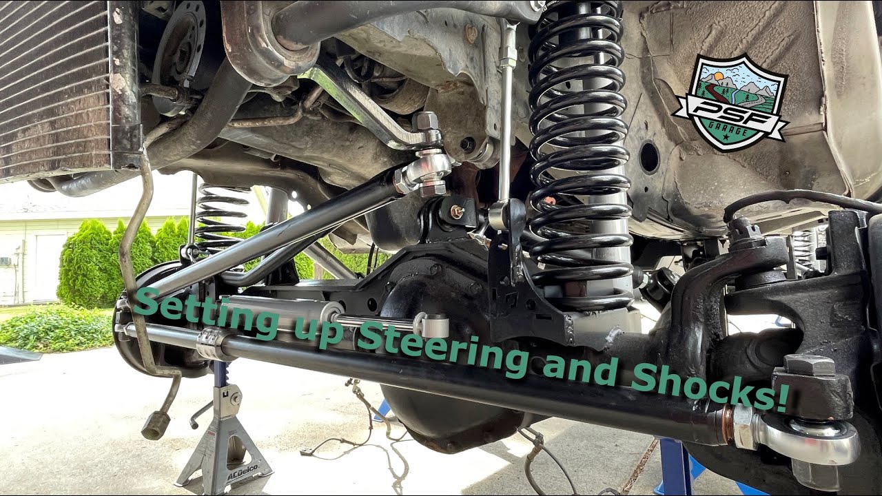 1-Ton Jeep Grand Cherokee WJ gets Artec Crossover Steering Kit, Shocks Installed and Diffs Serviced!