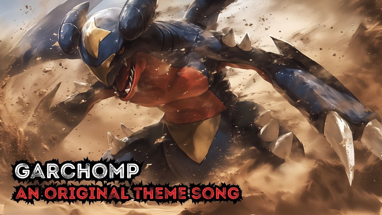 Garchomp - Terror of the Sands | Original Pokemon Theme Song | Power Metal