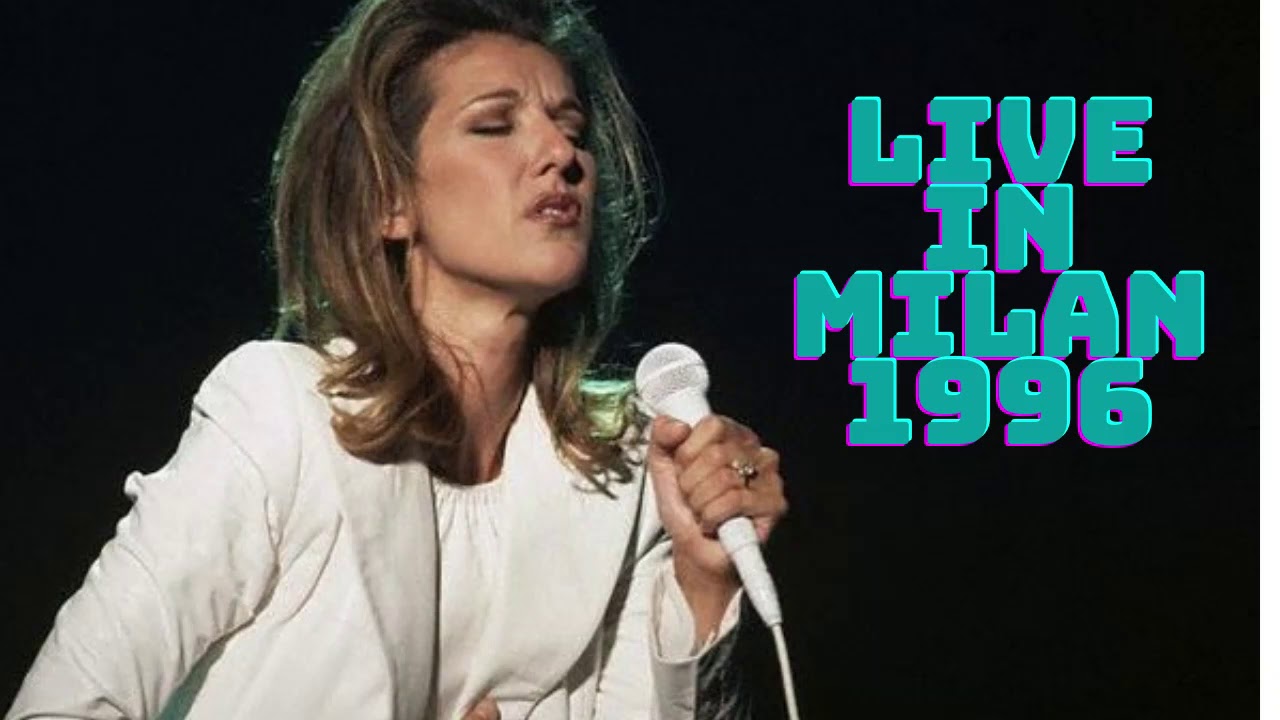 Céline Dion - Think Twice (live in Milan 1996) Falling Into You World Tour