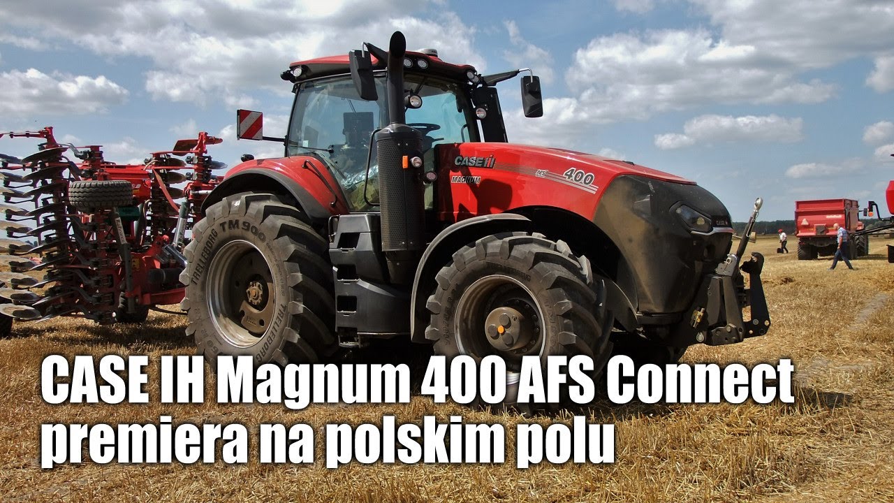 CASE IH Magnum 400 AFS Connect - premiera na polskim polu