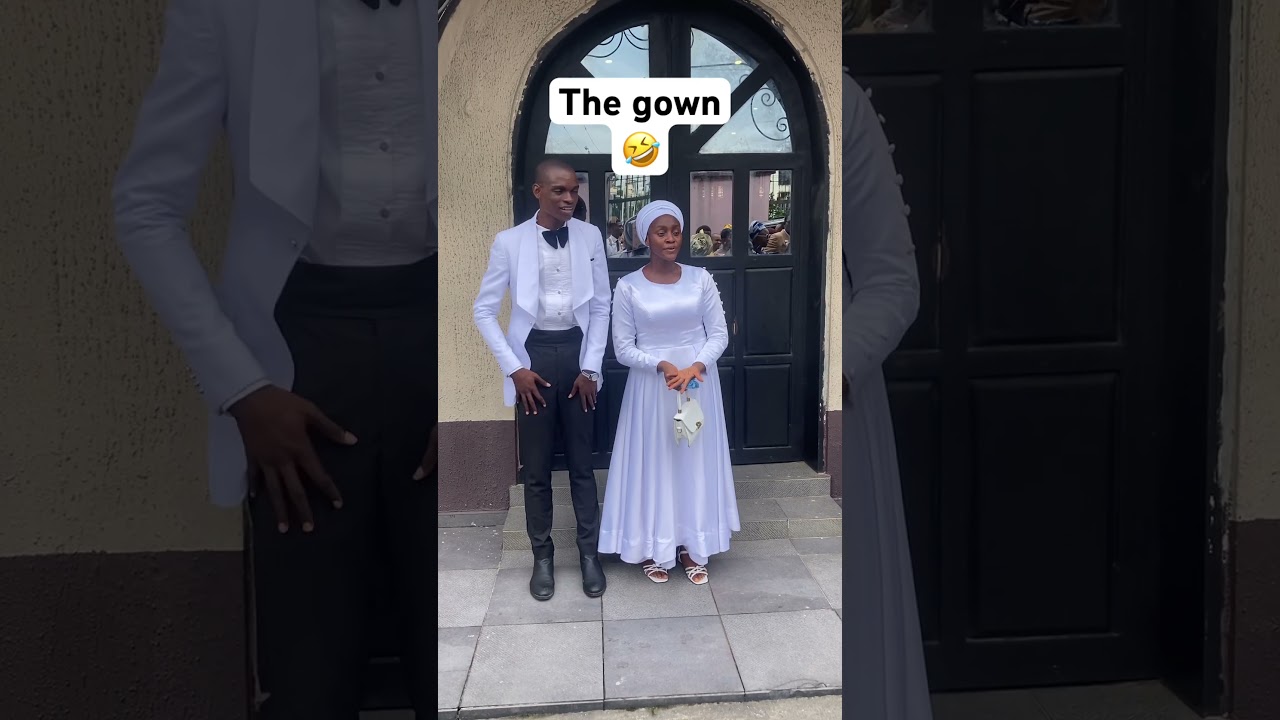 Deeper life wedding gown 🤣🤣🤣#viralvideo #wedding #trendingshorts #shorts #short