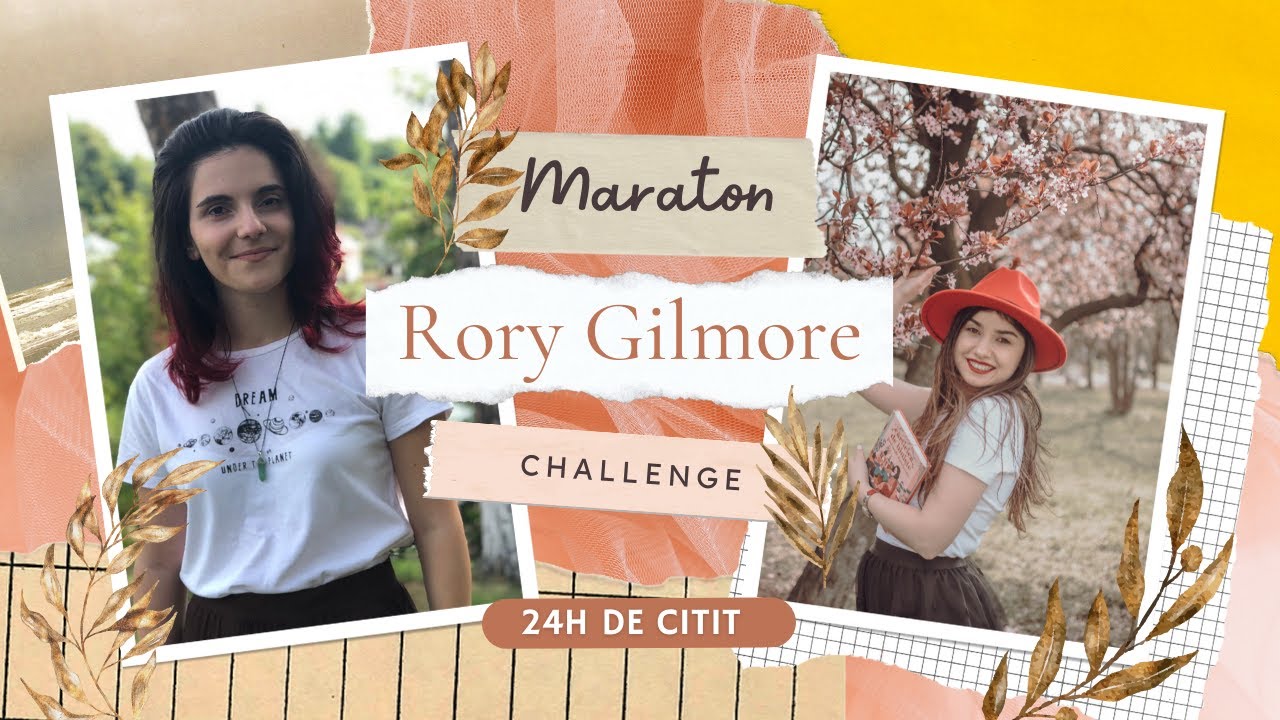 Rory Gilmore 24h READATHON  w/ @cititorisme  | 4 cărți în 24 de ore | Reading Vlog