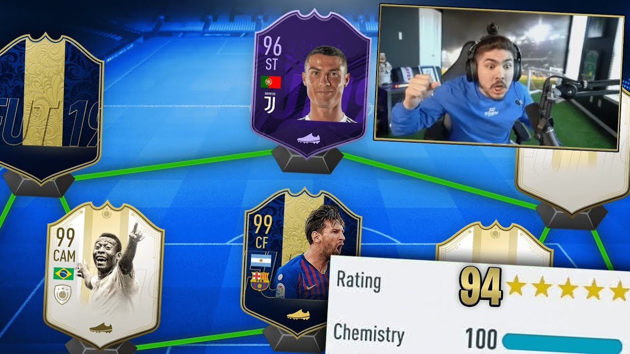 THE BEST 194 FUT DRAFT CHALLENGE!! NO WAY!!!! FIFA 19