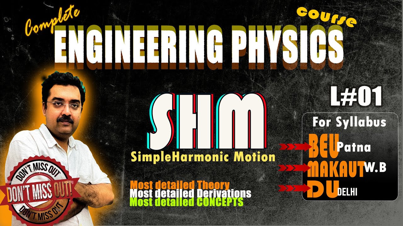 BEU Patna Physics II BTech Sem 01 II Bihar Engineering University II NEW SYLLABUS 2025 II Physics