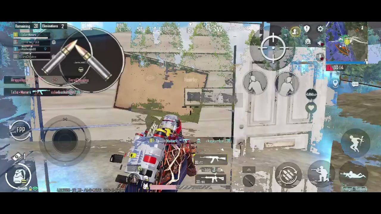 Playing normal erangel after the update is gone  |  Monark Gaming 