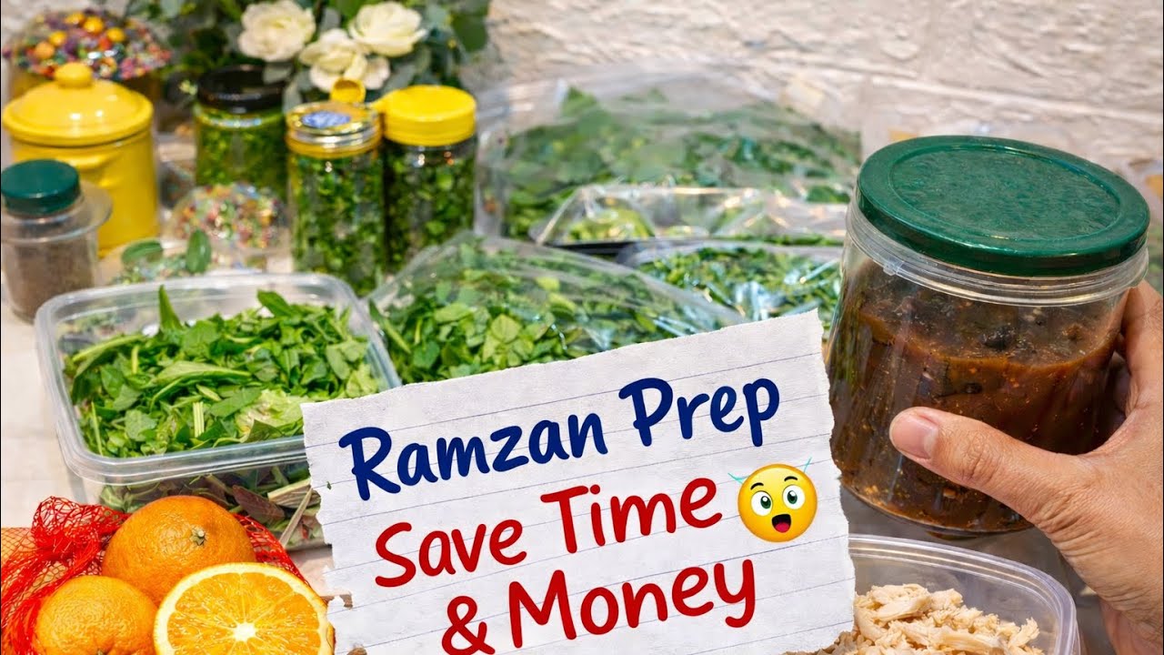 Pre Ramadan Preparations 2026 💫Low Cost Time Saving Tips For Ramzan✨