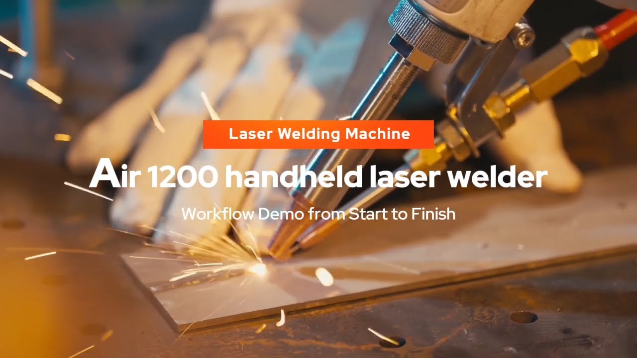Workflow Demo - Air 1200 Handheld Laser Welder