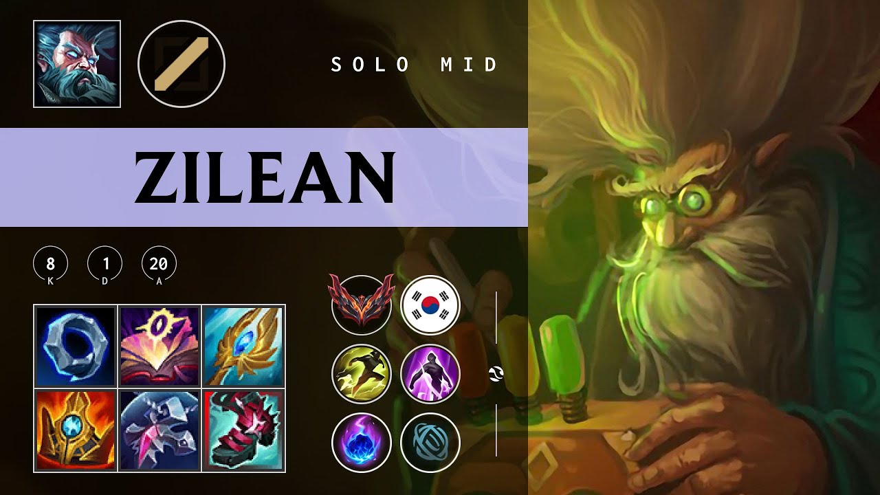 Zilean Mid vs Twisted Fate - KR Grandmaster Patch 25.24