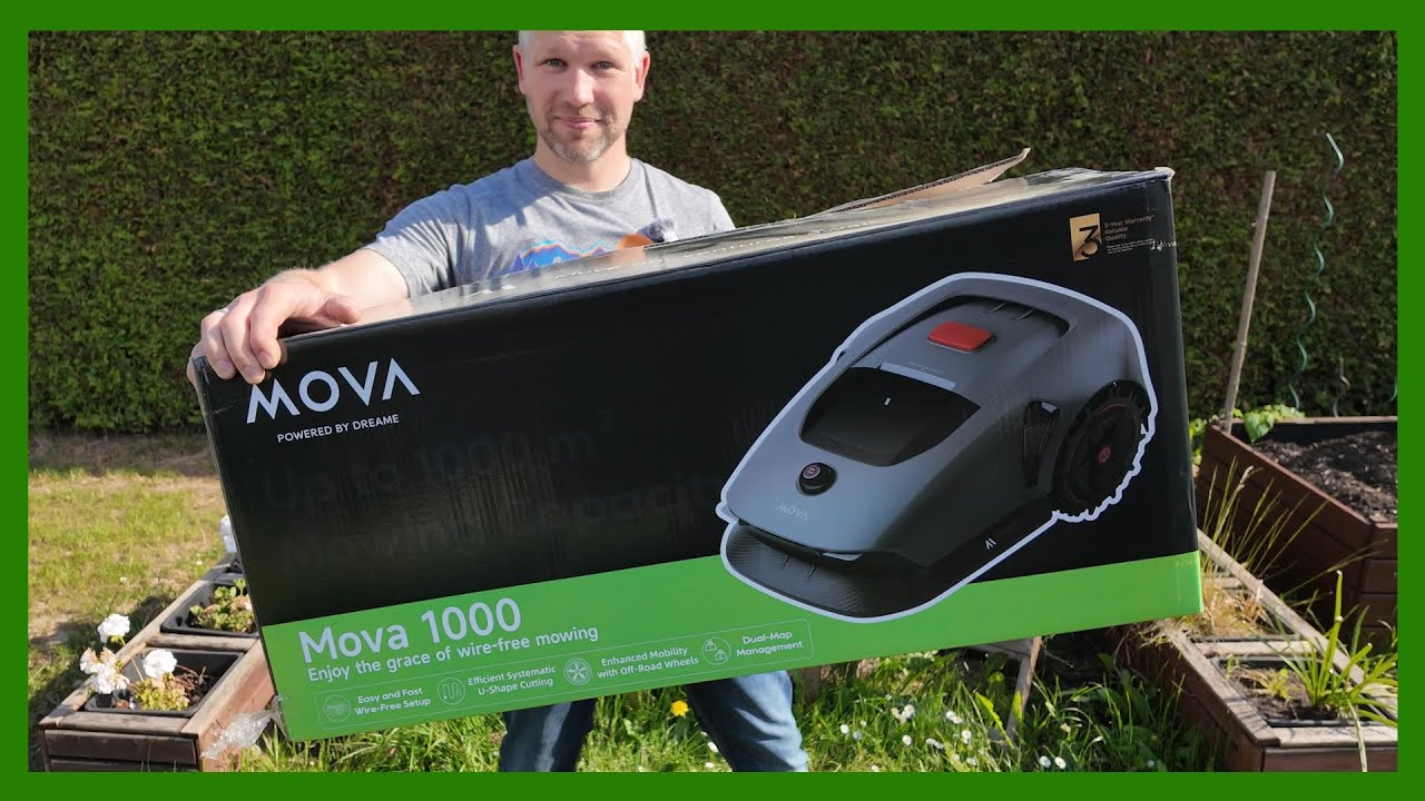 🌿 Der MOVA 1000 Mähroboter mit 3D-LiDAR! Gamechanger für deinen Rasen? | PapasVlog
