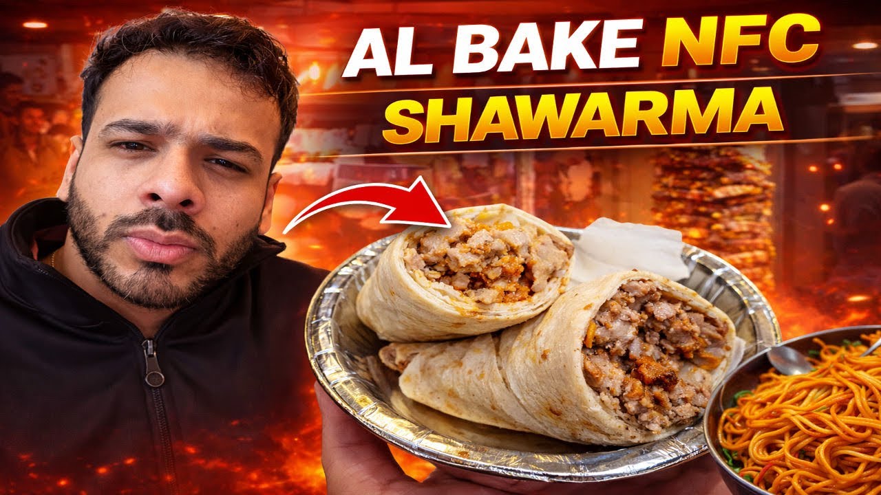 Delhi’s Best Shawarma ? AL BAKE NFC . AL BAKE FOOD 