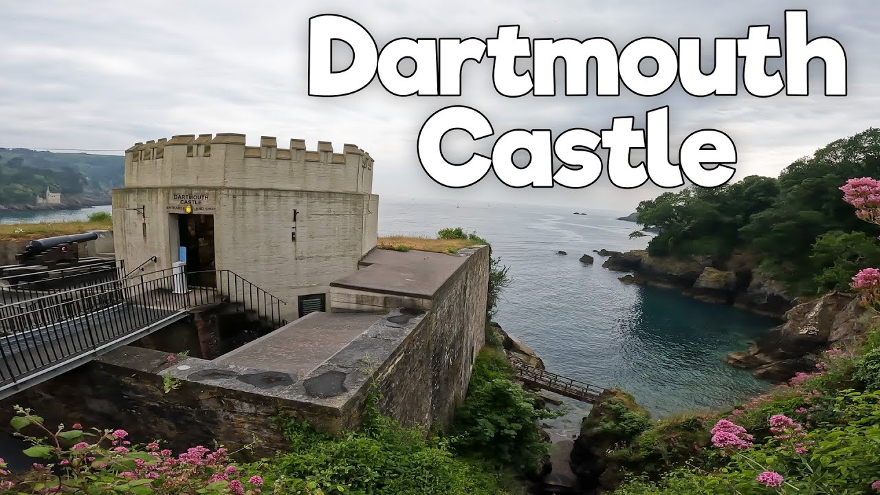 We Visited Beautiful Place: Dartmouth Castle from South England and Dartmouth Town. UK Travel