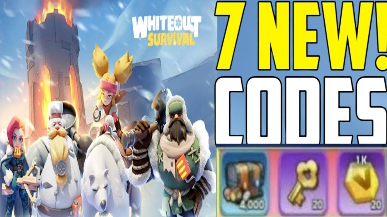 🔥 Коды для игры Whiteout Survival 2026 | Новые рабочие подарочные коды + как их активировать