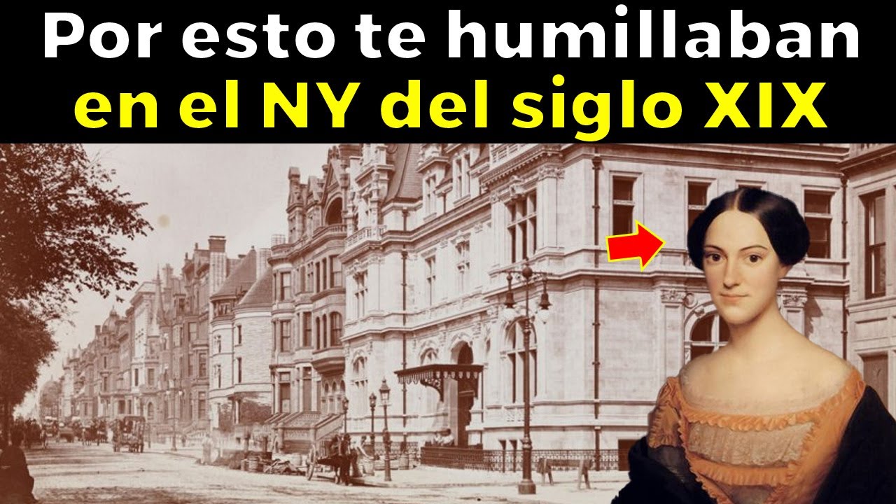 ASÍ TE HUMILLABA la Mujer Más Rica de NY a finales del siglo XIX - Caroline Astor