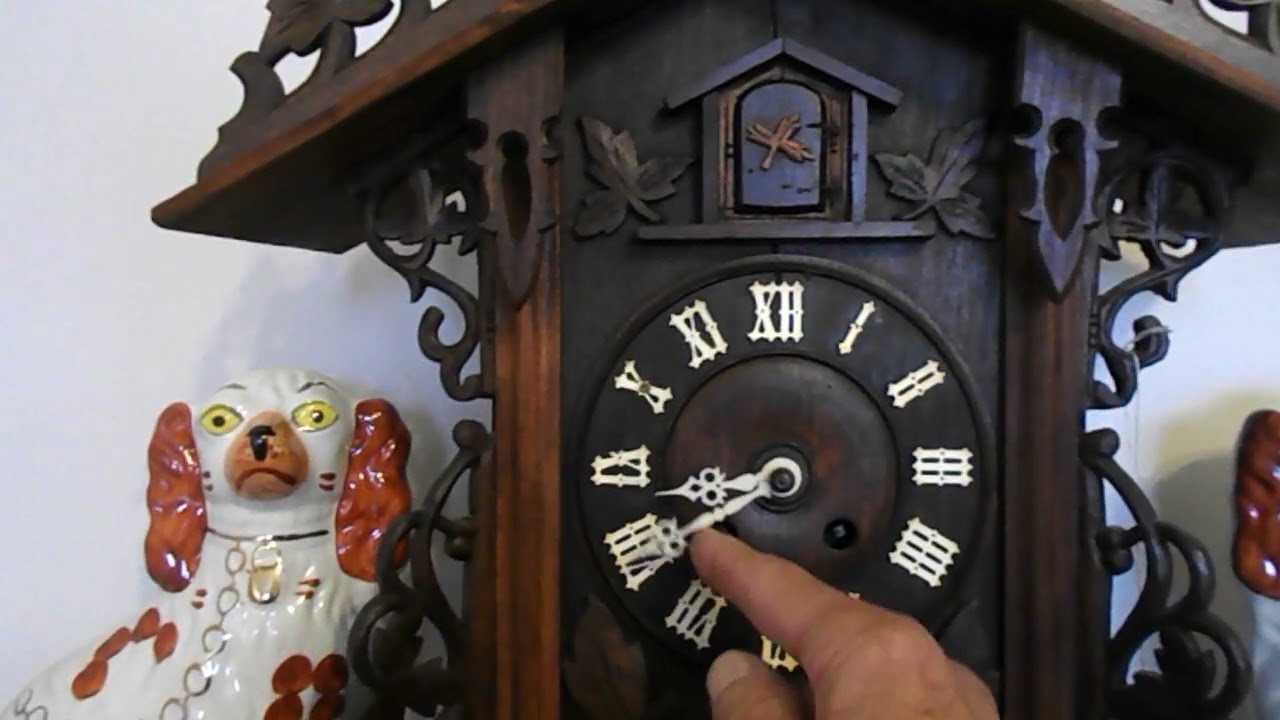 GHS Antique Mantle Cuckoo Clock