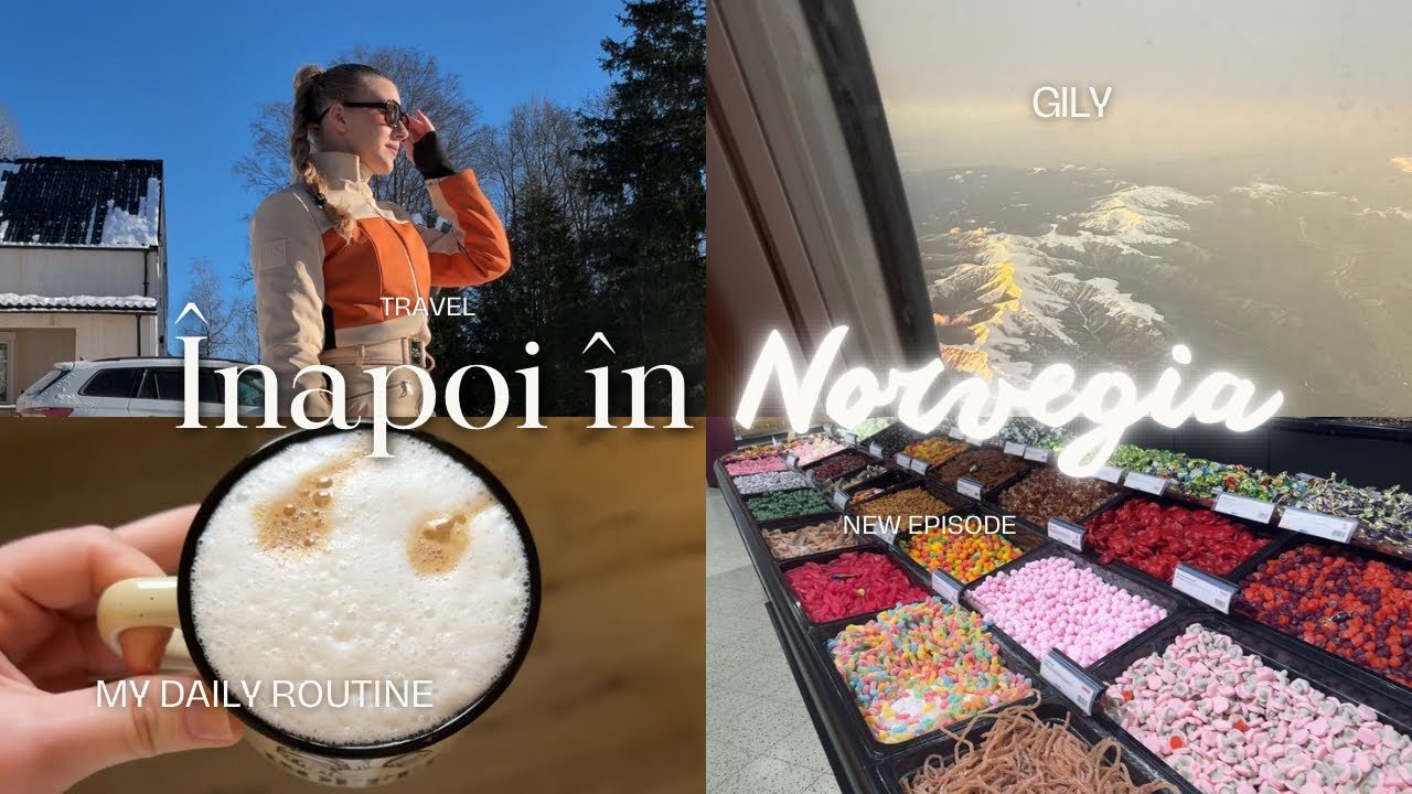 VLOG | M-am întors înapoi în Norvegia | cumpărăturile lunare și ce mi-am cumpărat din Suedia? 