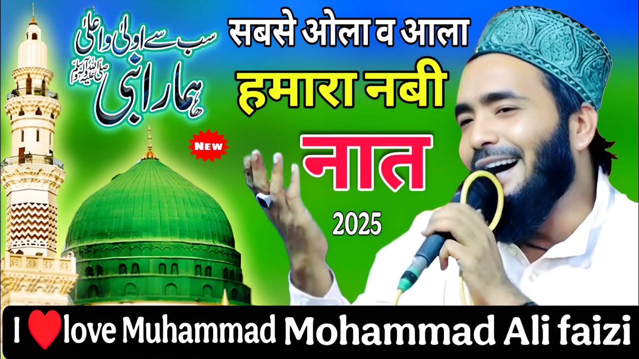 Sab se Aula o Aala Hamara Nabi | Mohammad Ali Faizi Naat Sharif | 786 JDM World