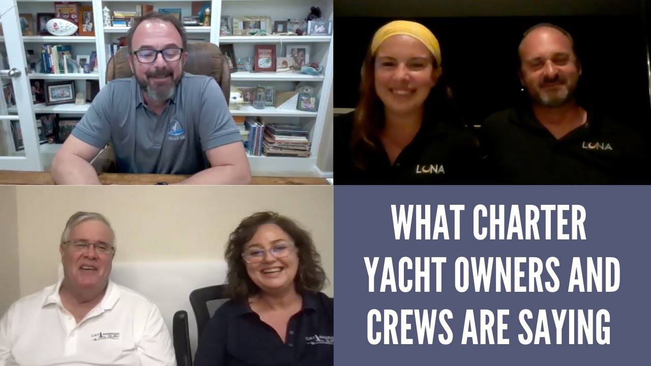Crewed Yacht Charter Seminar: Chatting with Yacht Business Owners and Crews