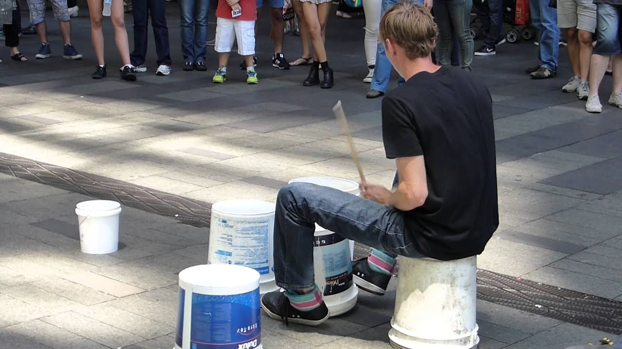 Paint Bucket drummer in Sydney