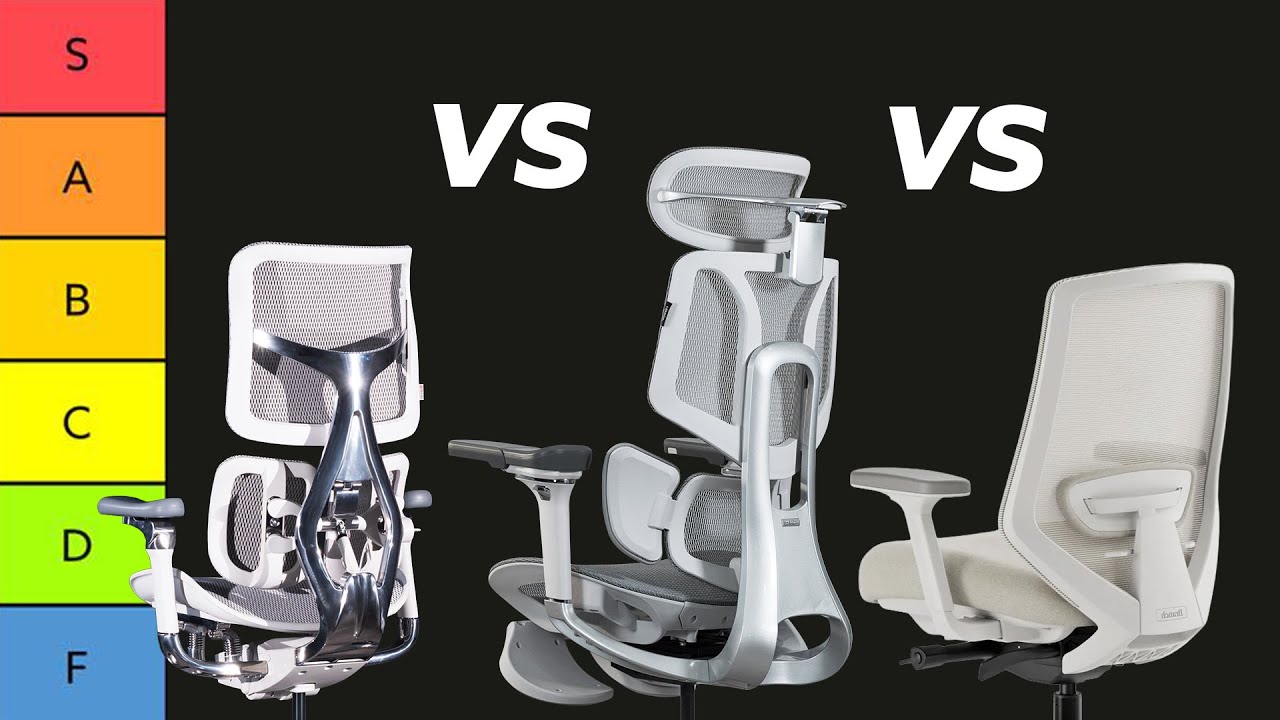 Hbada E3 vs Branch Pro vs Sihoo S300 | Office Chair Tier List
