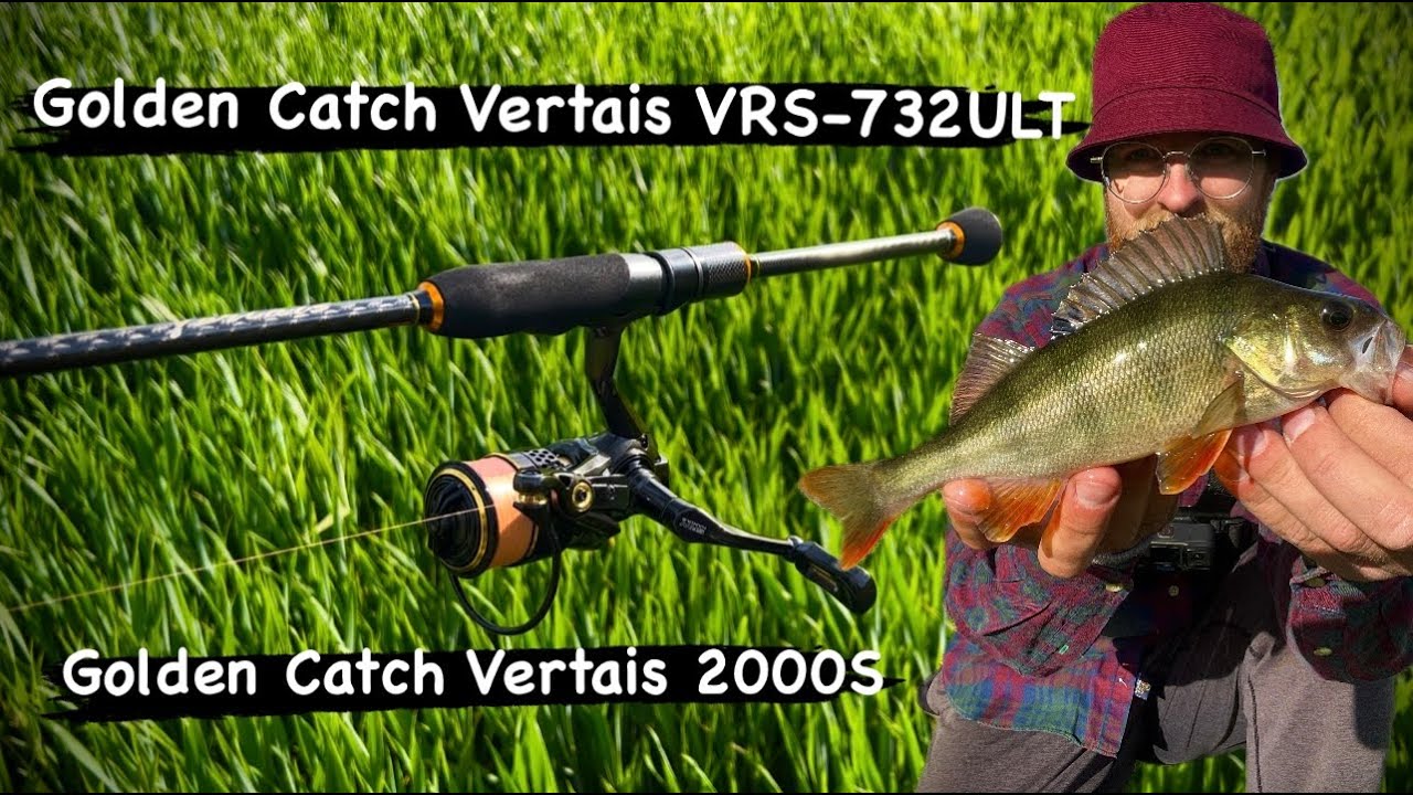 ОКУНЬ НА СПІНІНГ|УНІВЕРСАЛЬНИЙ КОМПЛЕКТ Golden Catch Vertais