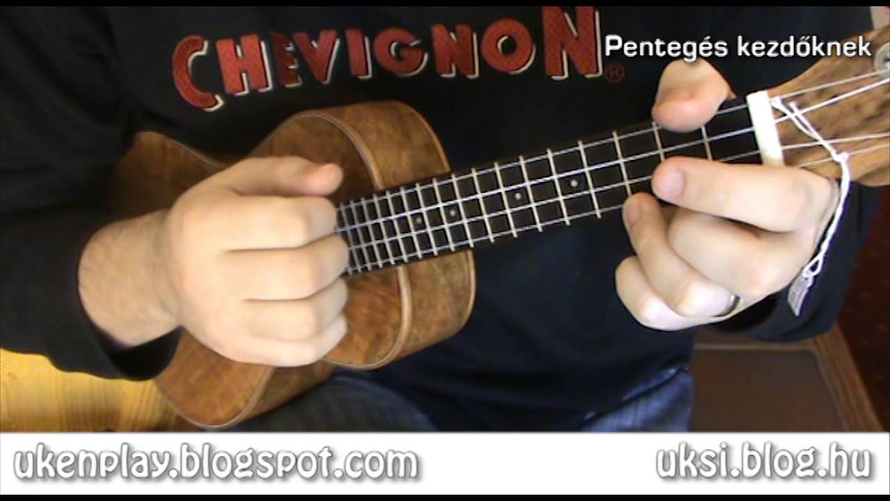 Pengetés kezdőknek - How to strum the ukulele (for beginners)