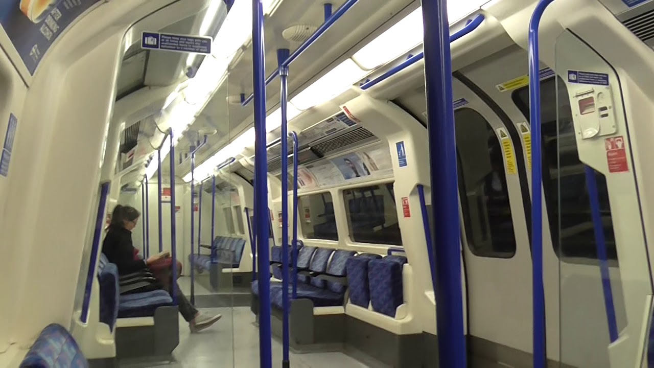 Northern Line 1995TS 51654 From Morden to Colliers Wood