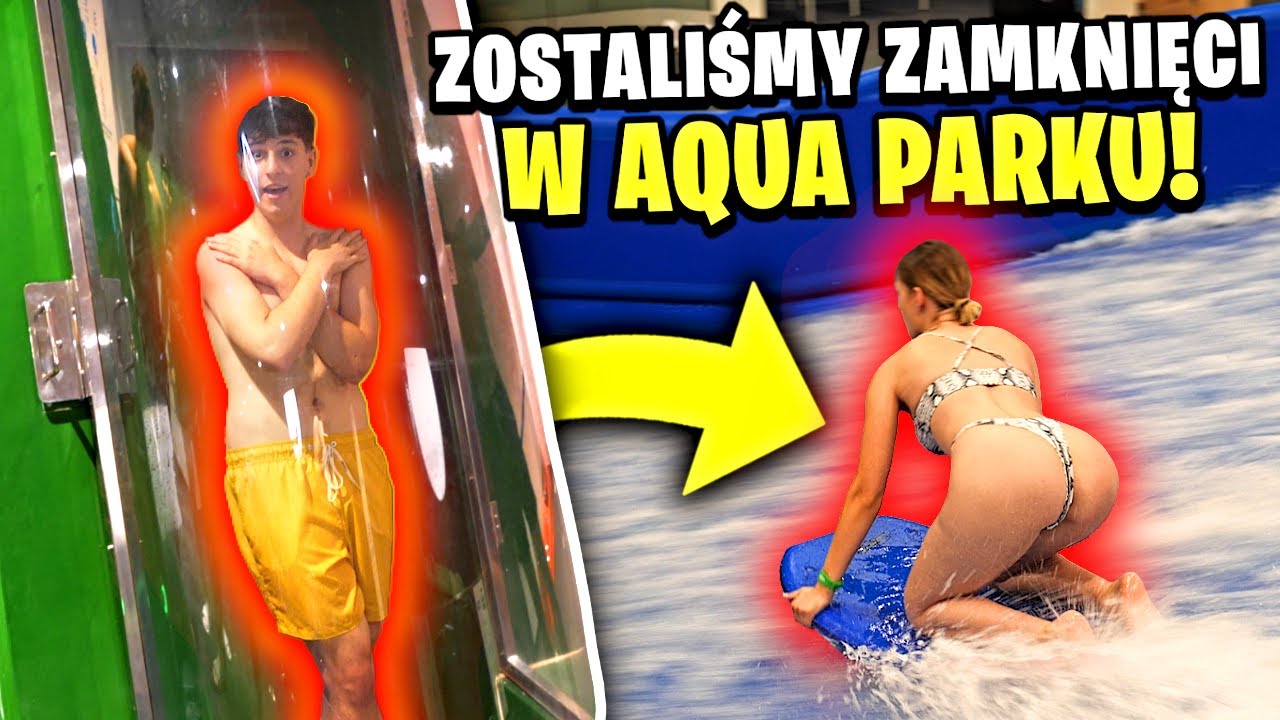 Zostaliśmy ZAMKNIĘCI w NAJWIĘKSZYM PARKU WODNYM