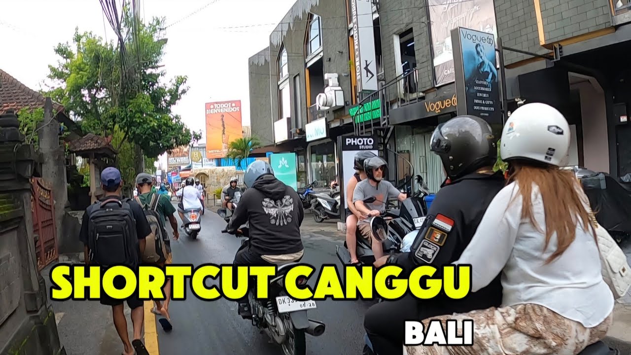 CANGGU BALI || WALK FROM SHORTCUT CANGGU TO BATU BOLONG BEACH