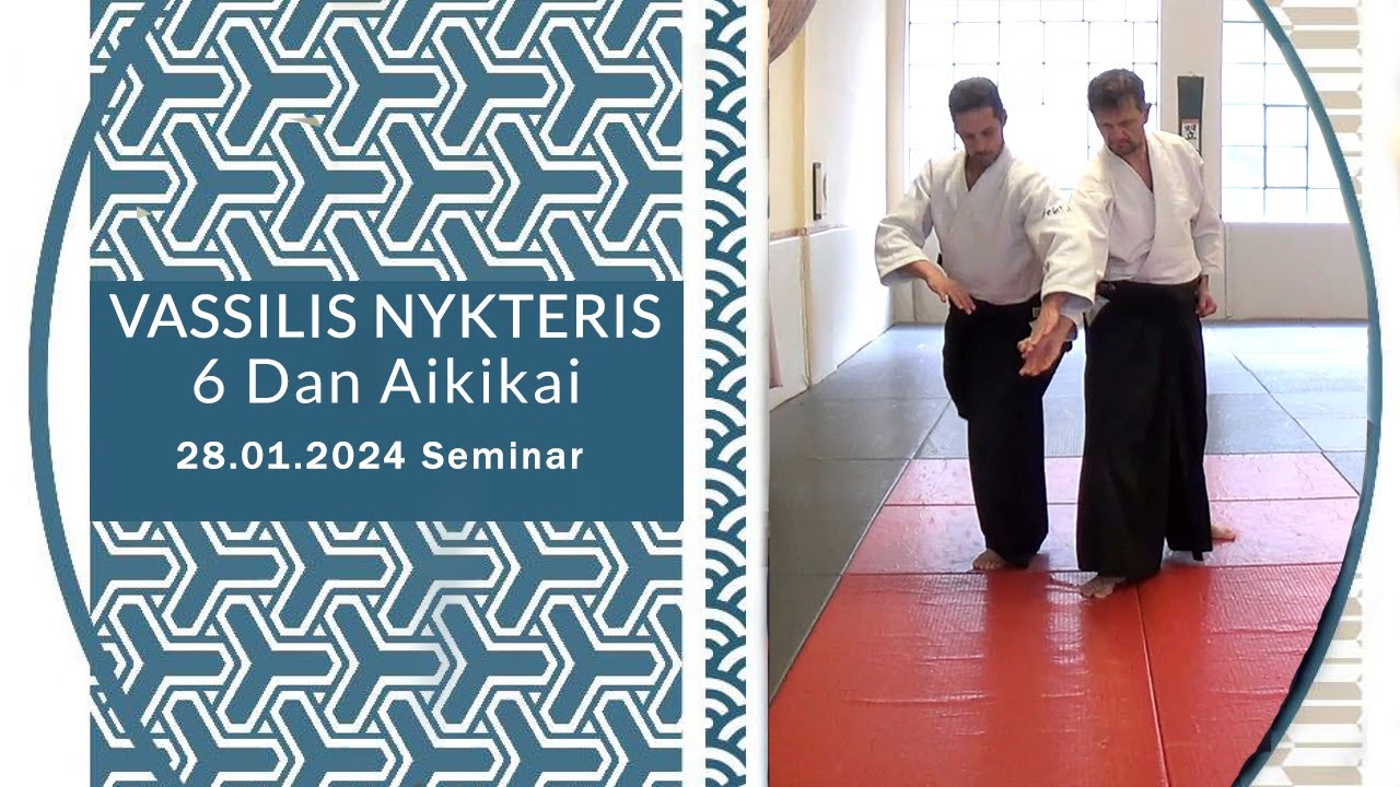 Mastering Aikido Techniques: Vassilis Nykteris Sensei's Insightful Seminar 2024